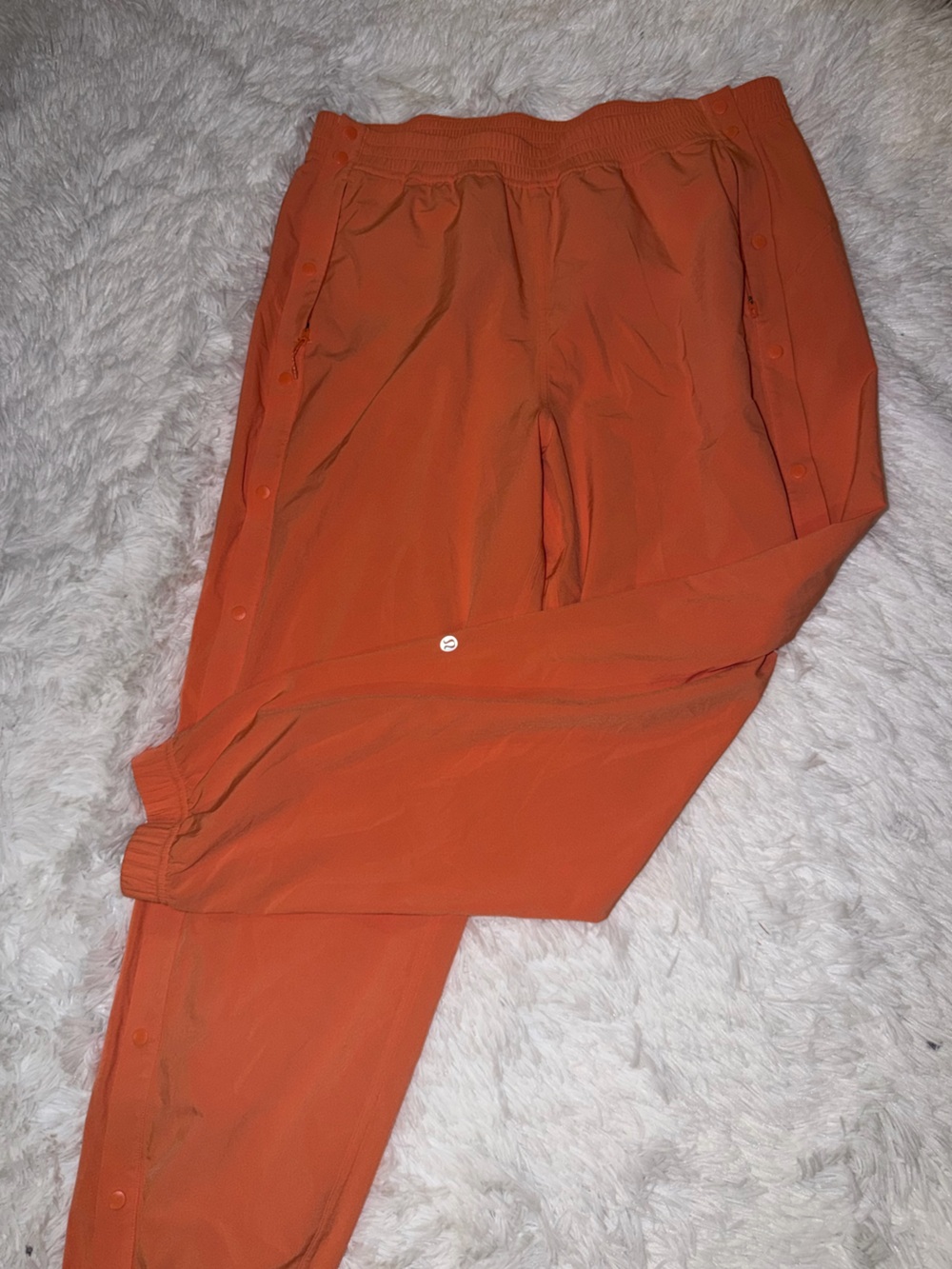 Lululemon Tear-Away Mid-Rise Track Pant
Coral Kiss size 12
